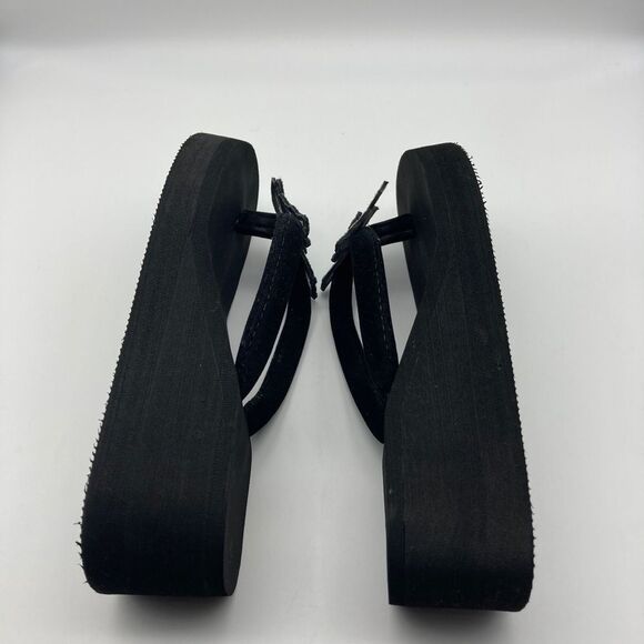 Colorful Crystal Butterfly Velvet Platform Slippers Size 5/23,5cm - Picture 7 of 9